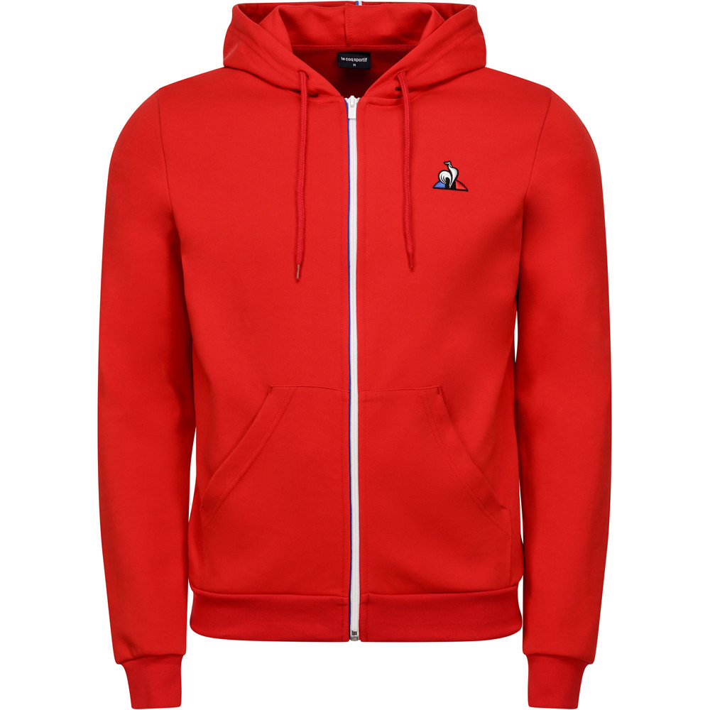 Le Coq Sportif sudadera hombre ESS FZ Hoody N.2 M vista frontal