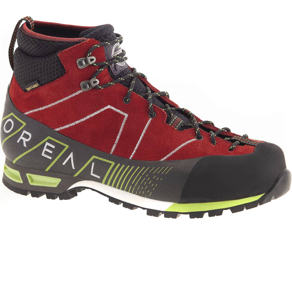 Drom mid bota trekking hombre Rojo (42 1/2)