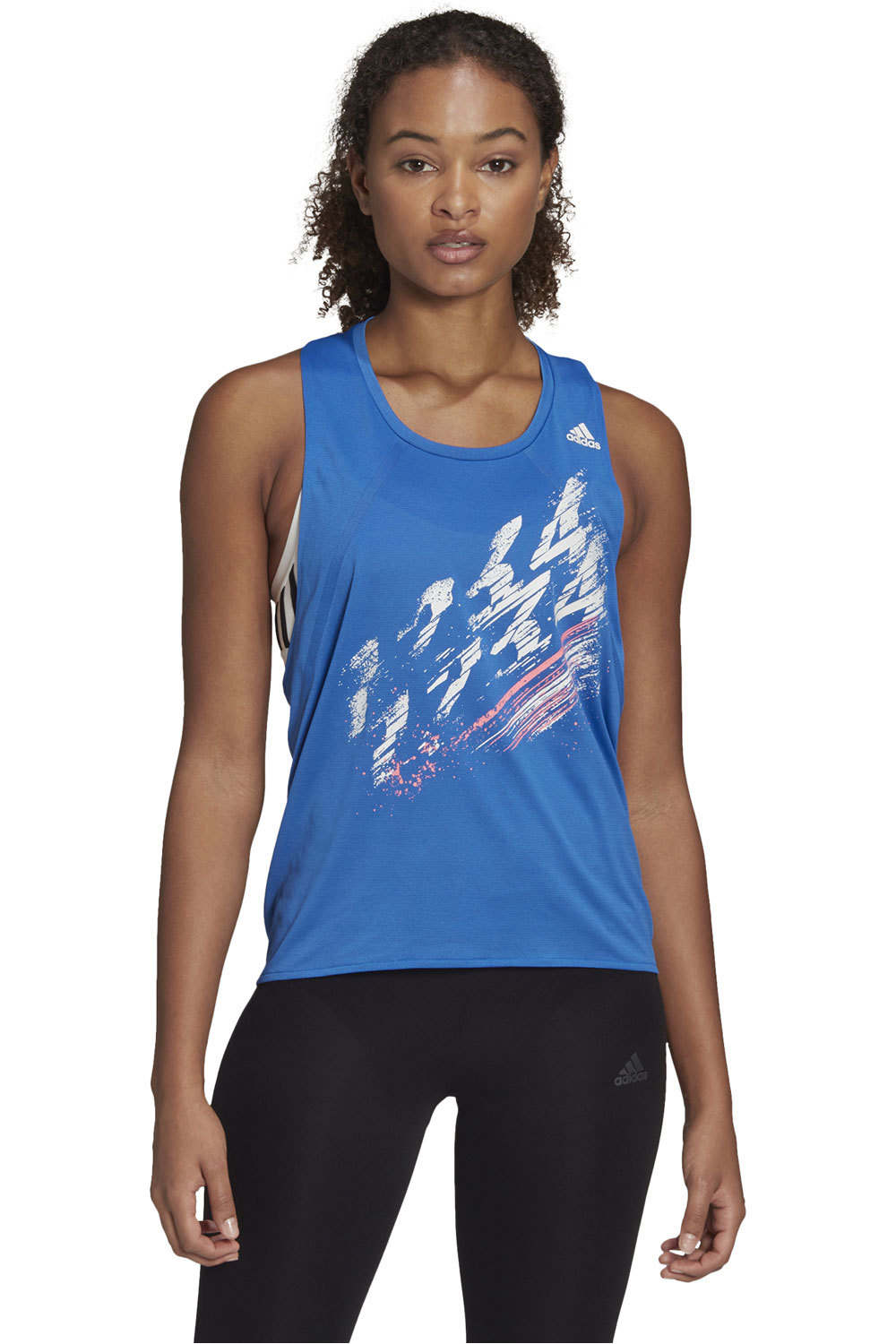 adidas camiseta técnica tirantes mujer SPEED TANK W vista frontal