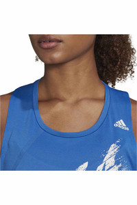 adidas camiseta técnica tirantes mujer SPEED TANK W vista detalle