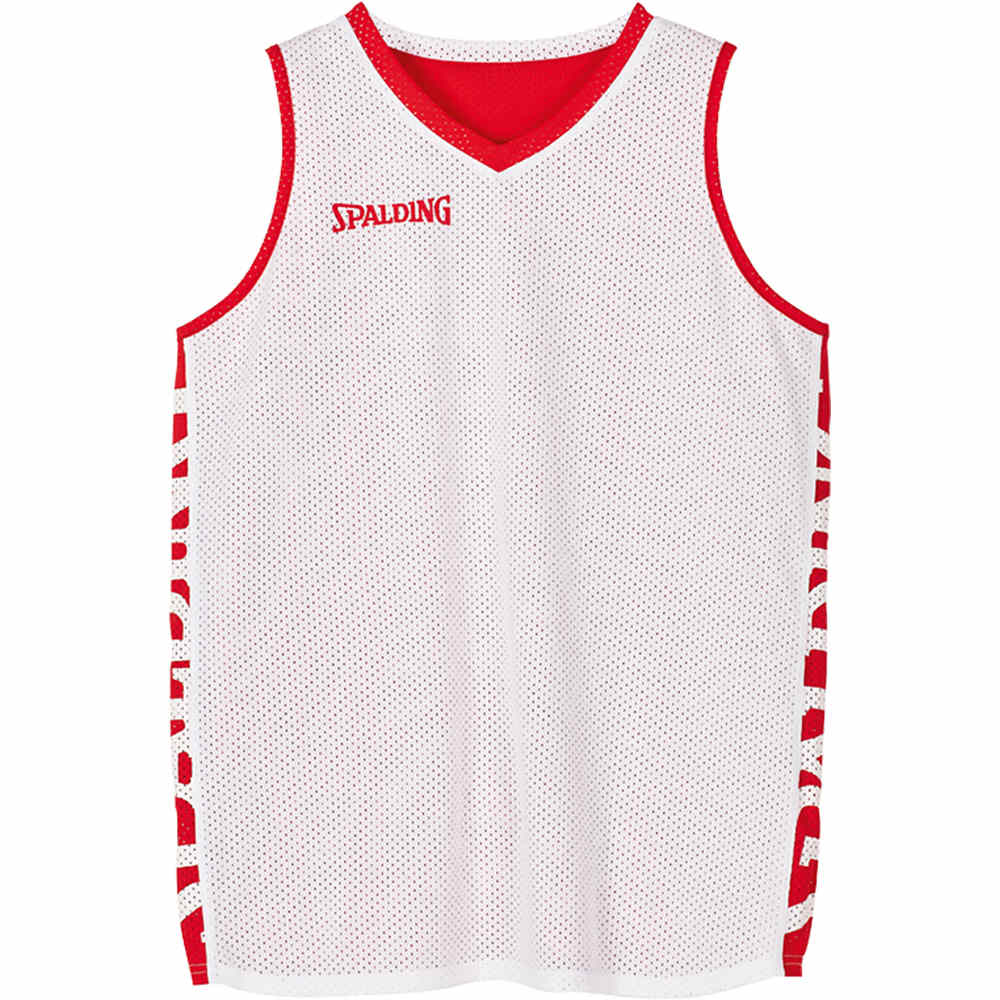 Spalding camiseta baloncesto ESSENTIAL REVERSIBLE SHIRT ROBL vista detalle