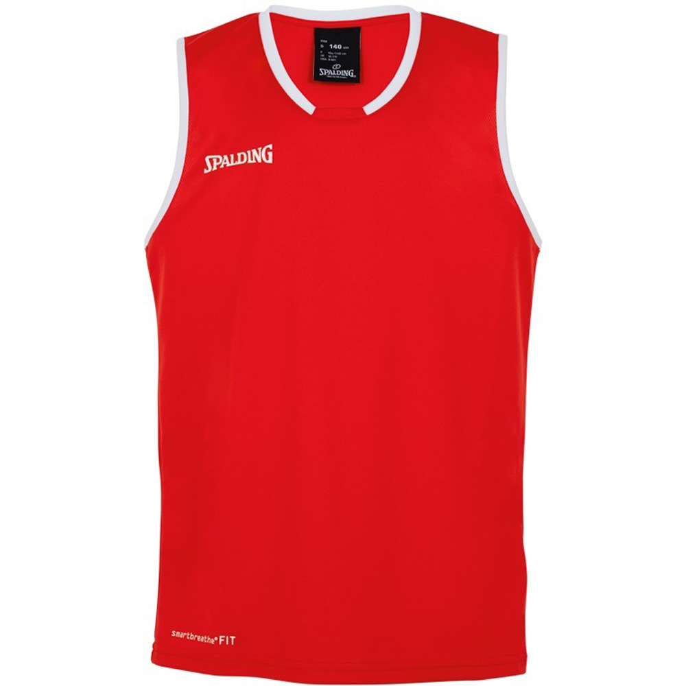 Spalding camiseta baloncesto niños MOVE TANK TOP ROBL vista frontal