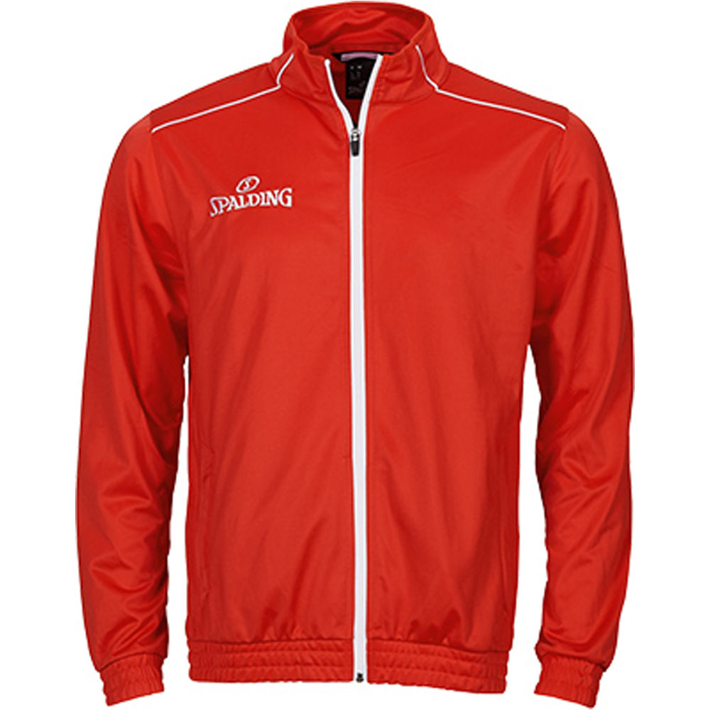 Spalding camiseta baloncesto niños TEAM WARM UP JACKET ROBL vista frontal