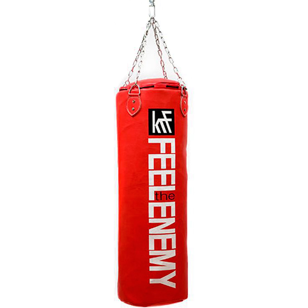 Krf saco boxeo BOX KRF SACO ENTR ROJO 100x35cm vista frontal