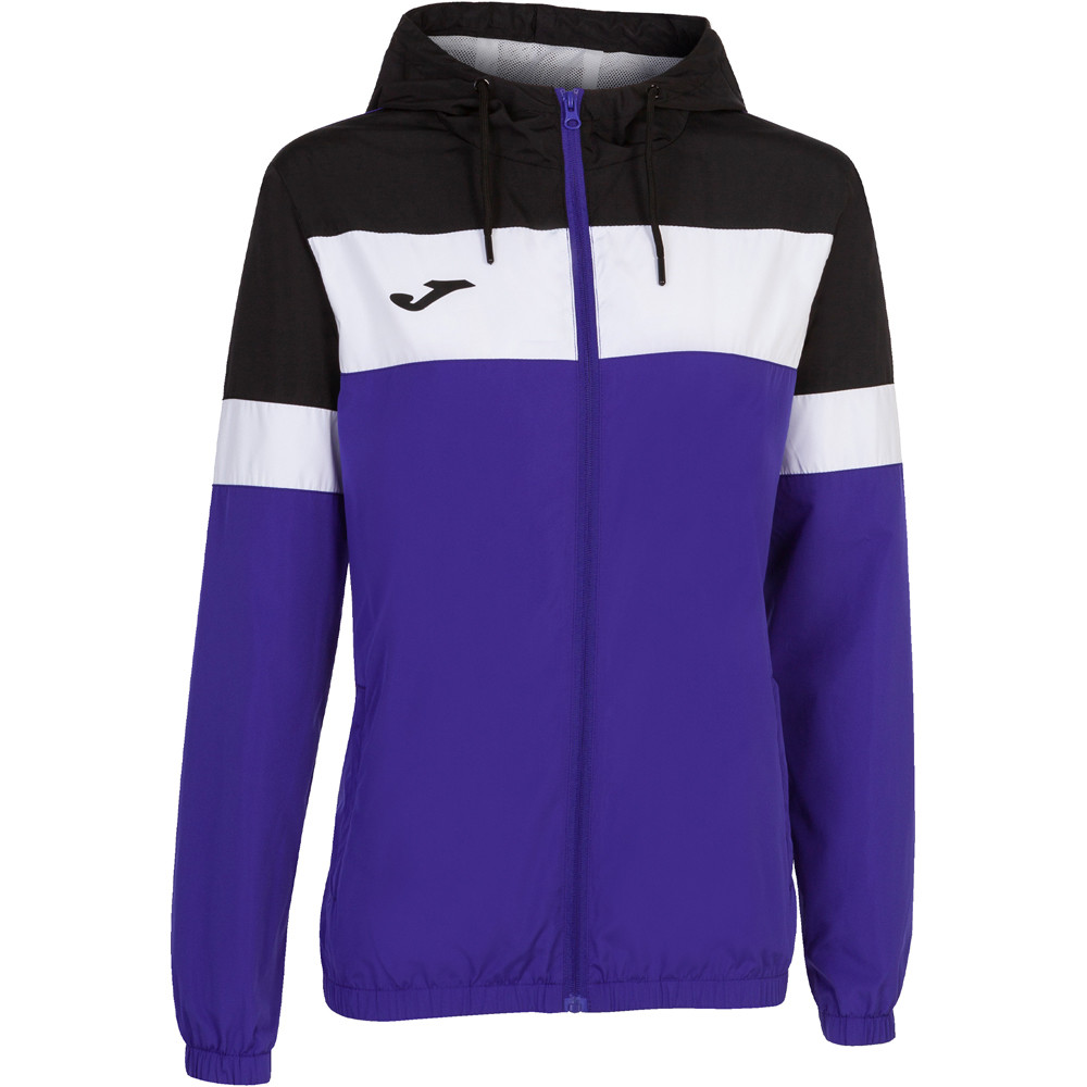 Joma sudaderas deportivas mujer CHUBASQUERO CREW IV vista frontal