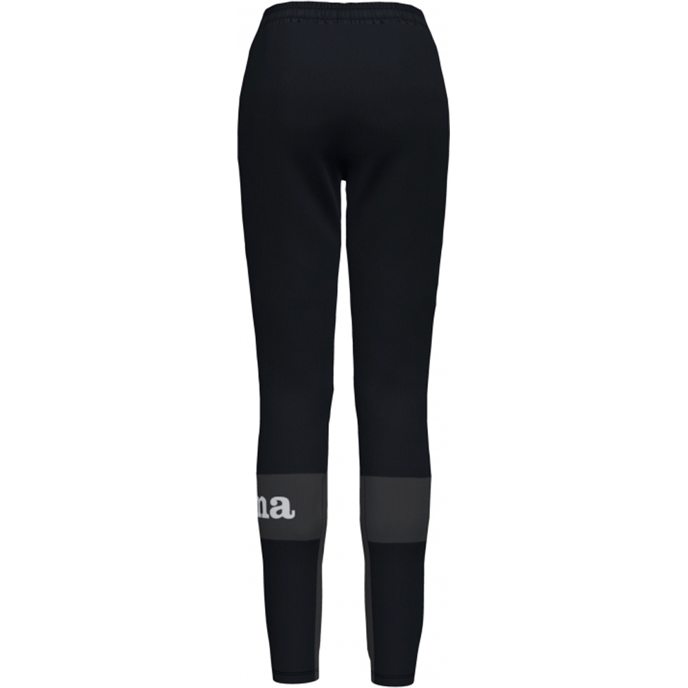 Joma pantalones y mallas largas fitness mujer PANTALON LARGO CREW IV vista trasera