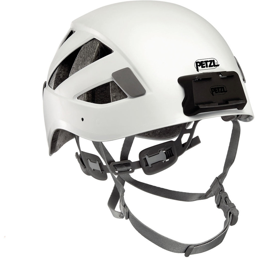 Petzl casco escalada BOREO CASCO ESPELEOLOGIA BLANCO vista frontal