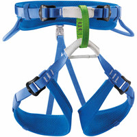 Petzl arnés ARNES MACCHU AZUL vista frontal