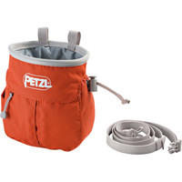 Petzl saco magnesio SAKAPOCHE NARANJA vista frontal