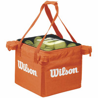 Wilson varios tenis TEACHING CART ORANGE BAG vista frontal