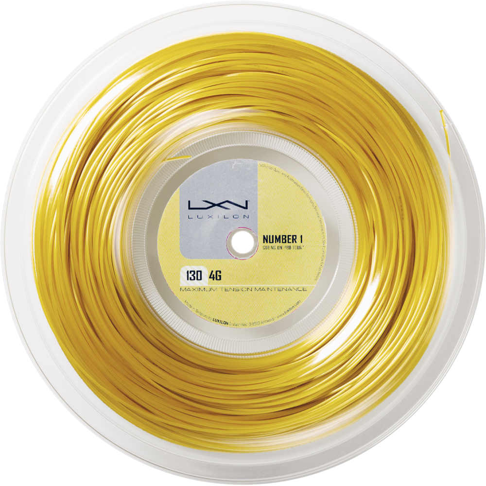 Luxilon 4g 130 200m reel cordaje tenis (UNICA)
