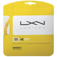 Wilson cordaje tenis LUXILON 4G SOFT 125 SET vista frontal