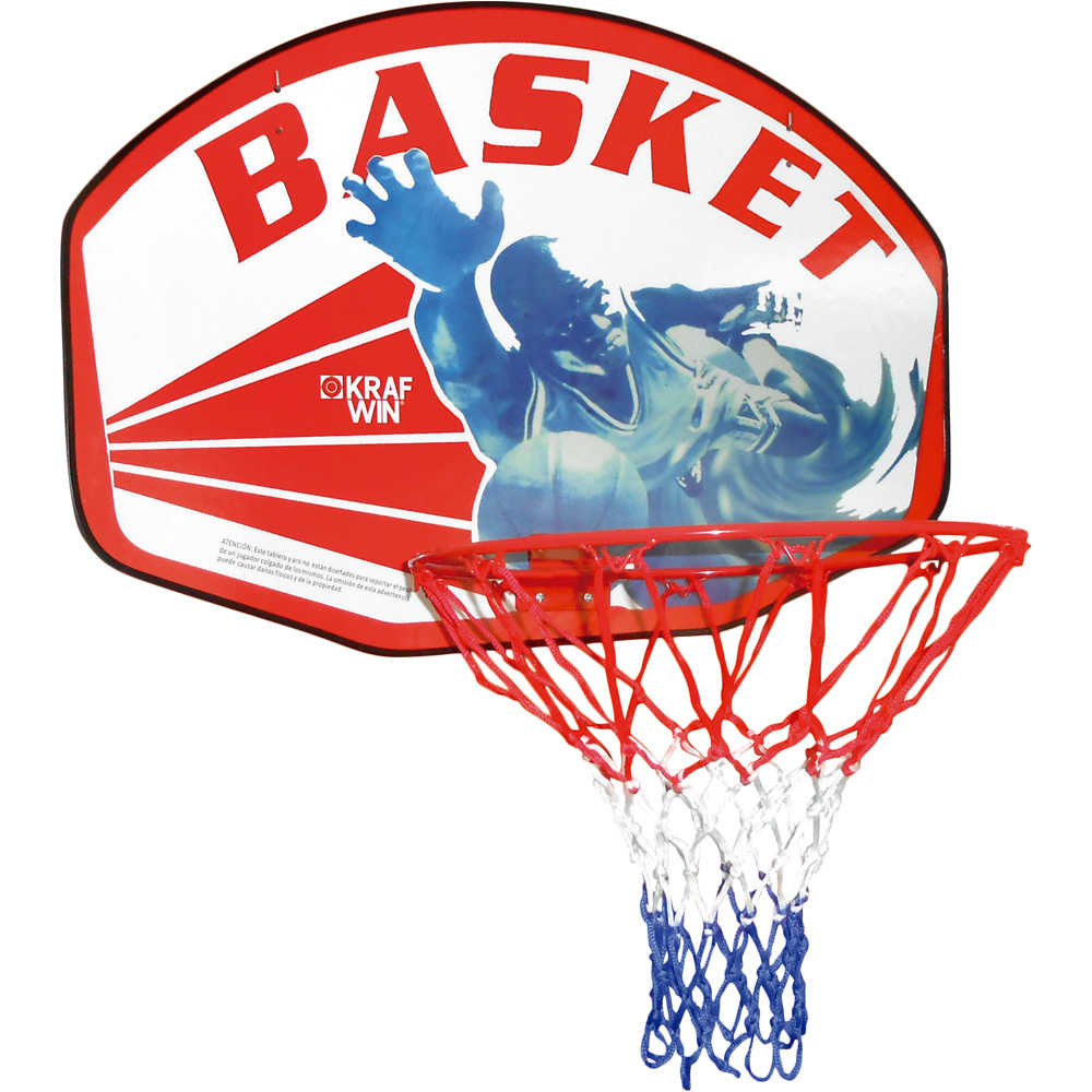 Kraf Win canasta baloncesto CANASTA BASKET JUGADOR C/ARO Y RED 01