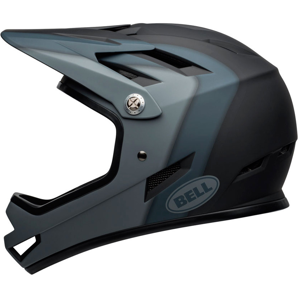 Bell casco bicicleta SANCTION 2020 MATTE BLACK PRESENCES vista frontal