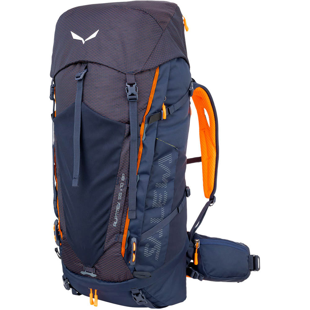 Salewa mochila montaña ALPTREK 55 BP MN vista frontal