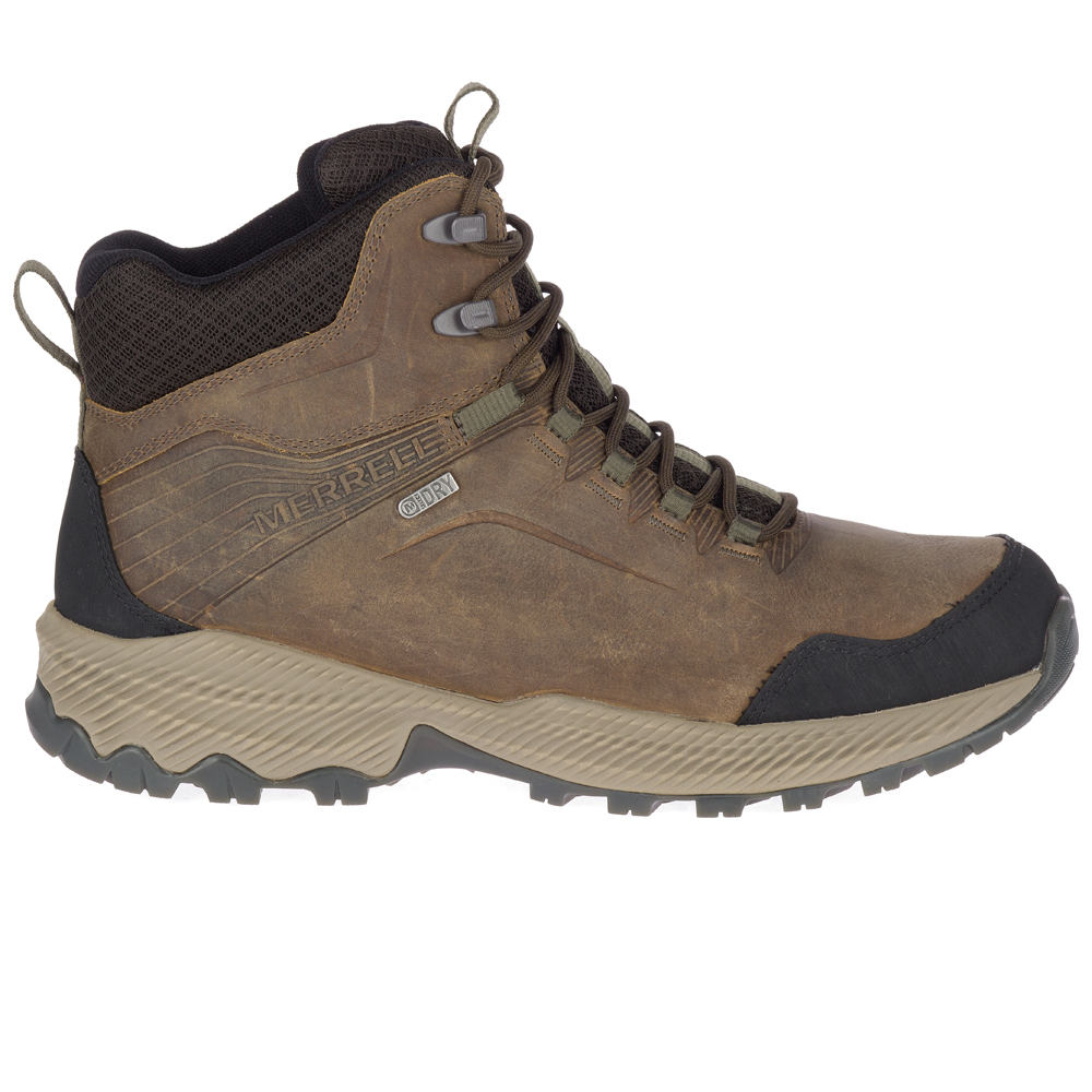 Merrell bota trekking hombre FORESTBOUND MID WP lateral exterior