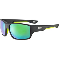 Cebe gafas deportivas STRICKLAND MATT BLACK LIME Zone Grey vista frontal