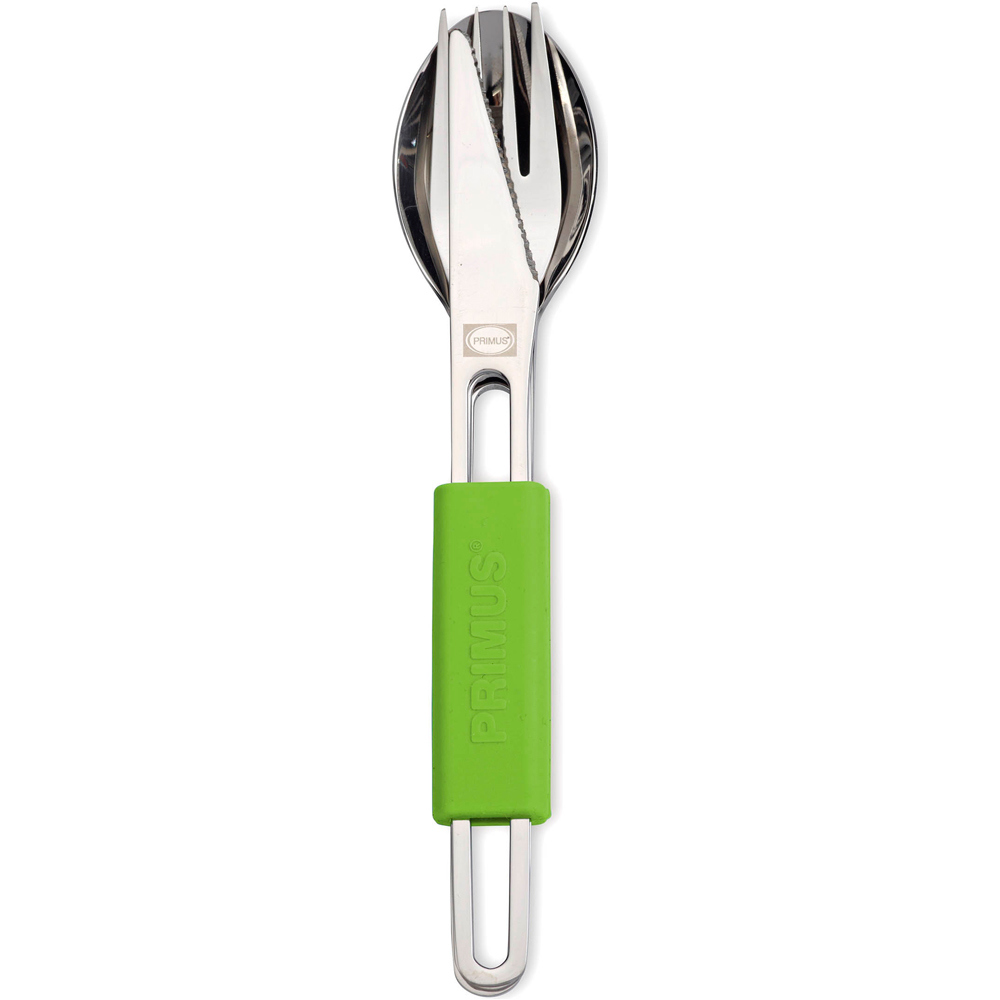 Primus cubiertos montaña LEISURE CUTLERY FASHION Leaf Green cub. vista frontal