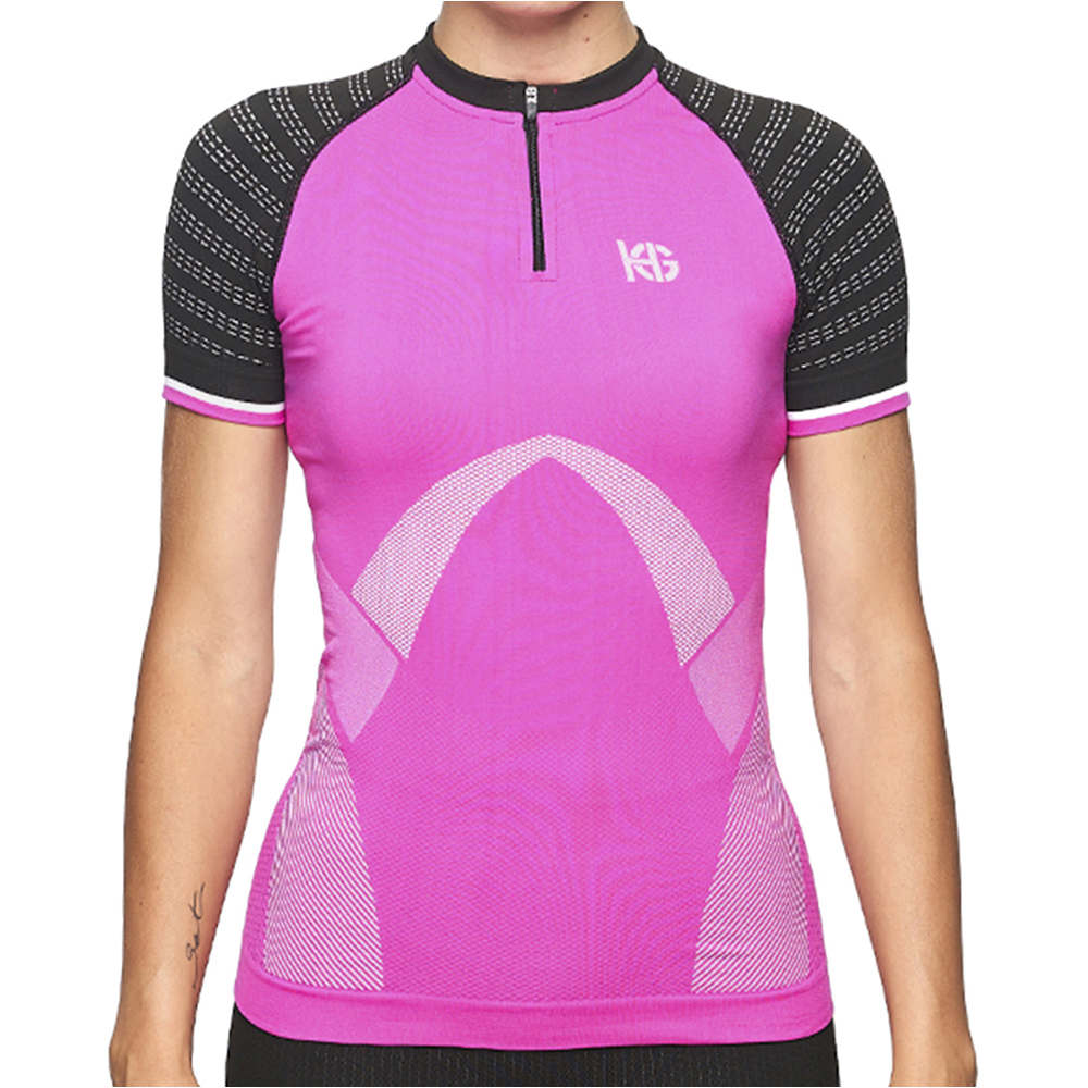 Sporthg maillot manga corta mujer ROUTE vista detalle