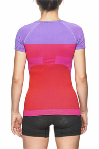 Sporthg camiseta entrenamiento manga corta mujer KEY vista trasera