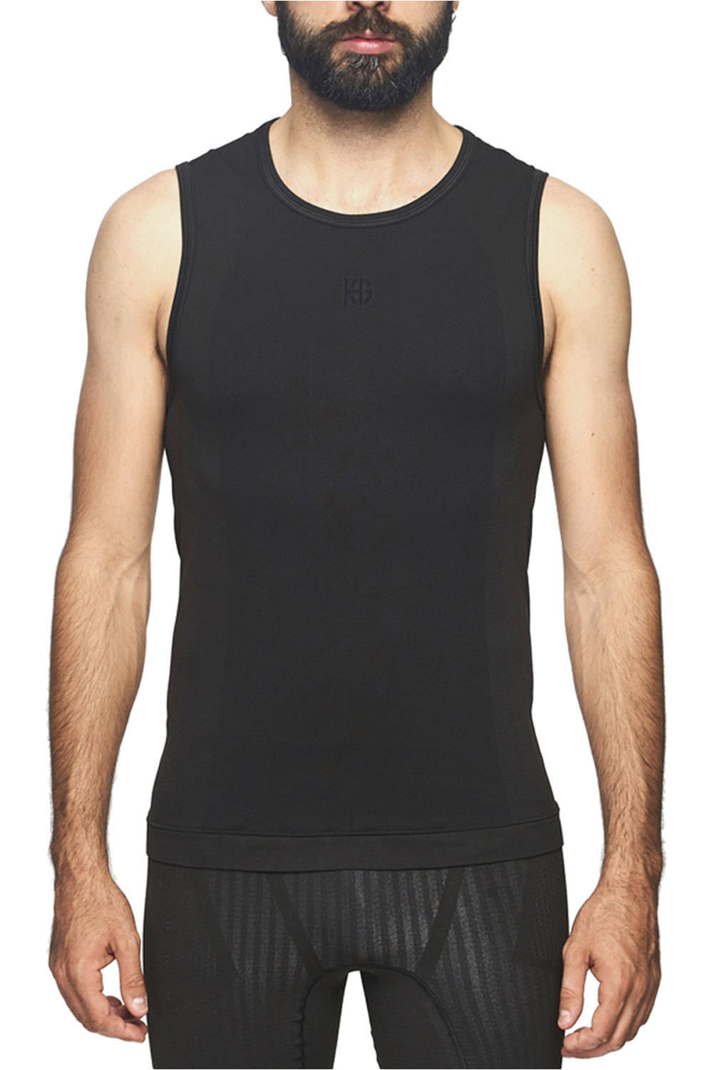 Sporthg camiseta térmica sin mangas hombre TWINK vista frontal