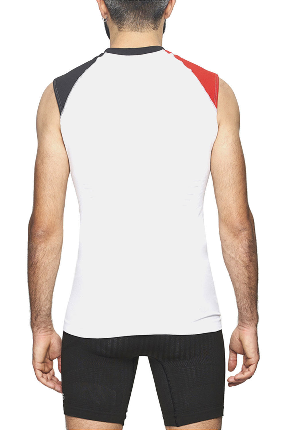 Sporthg camiseta entrenamiento sin mangas hombre PRO-TEAM AIR vista trasera