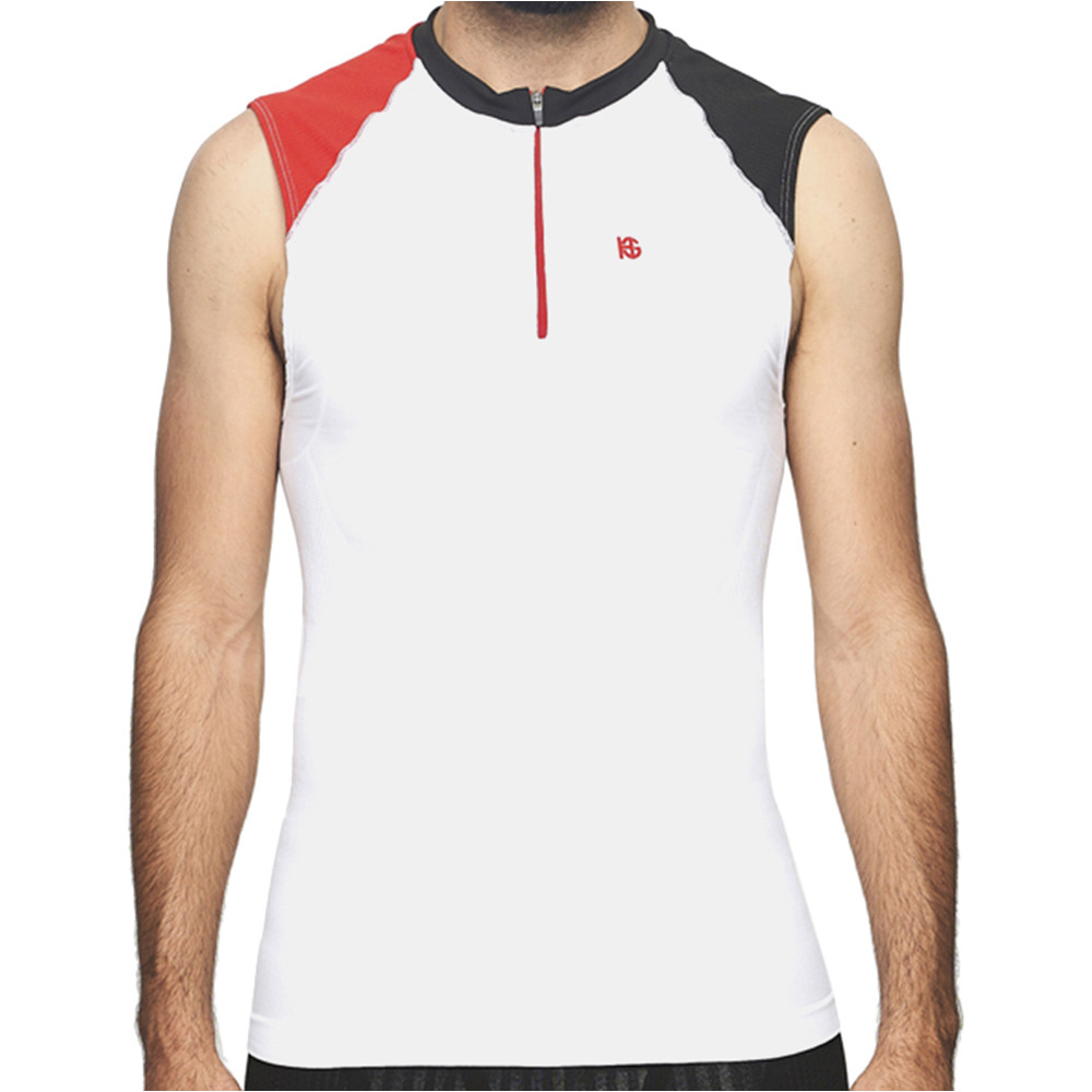 Sporthg camiseta entrenamiento sin mangas hombre PRO-TEAM AIR vista detalle