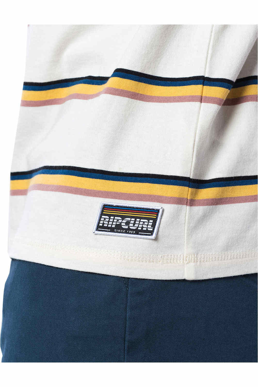 Rip Curl camiseta manga corta hombre LA MARINIERE S/S TEE vista detalle