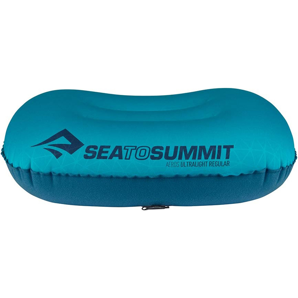 Seatosummit accesorios tiendas de campaña Aeros Ultralight Pillow R  aqua vista frontal