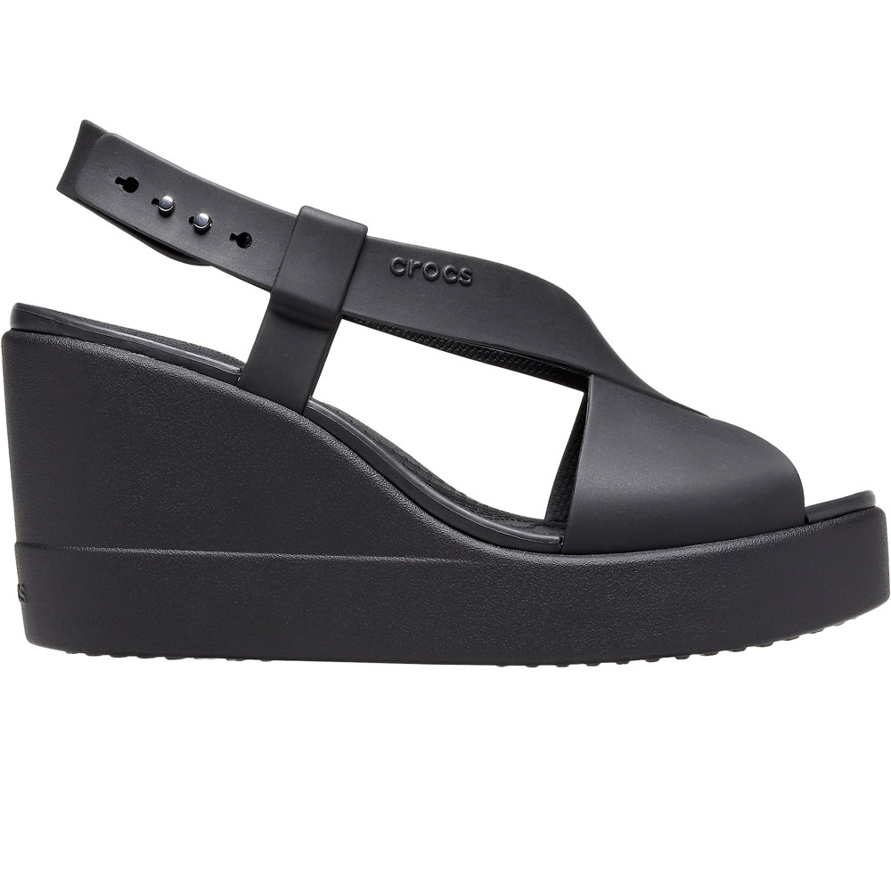 Crocs zueco mujer Crocs Brooklyn High Wedge W lateral exterior