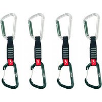 Fixe express escalada Pack 4 Exp. WIDE 12cm, Mont.+Rock clip vista frontal