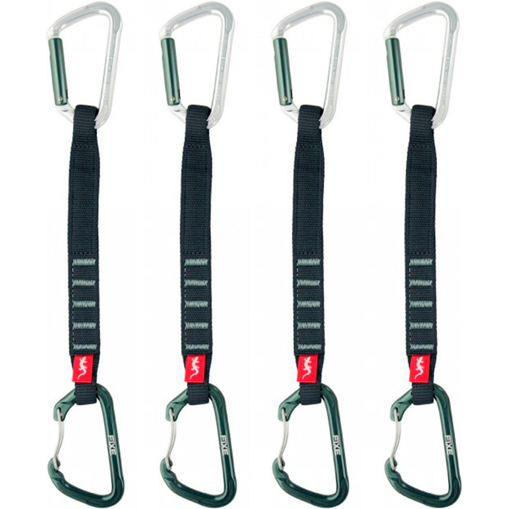 Fixe express escalada Pack 4 Exp. WIDE 24cm, Mont.+Rock clip vista frontal