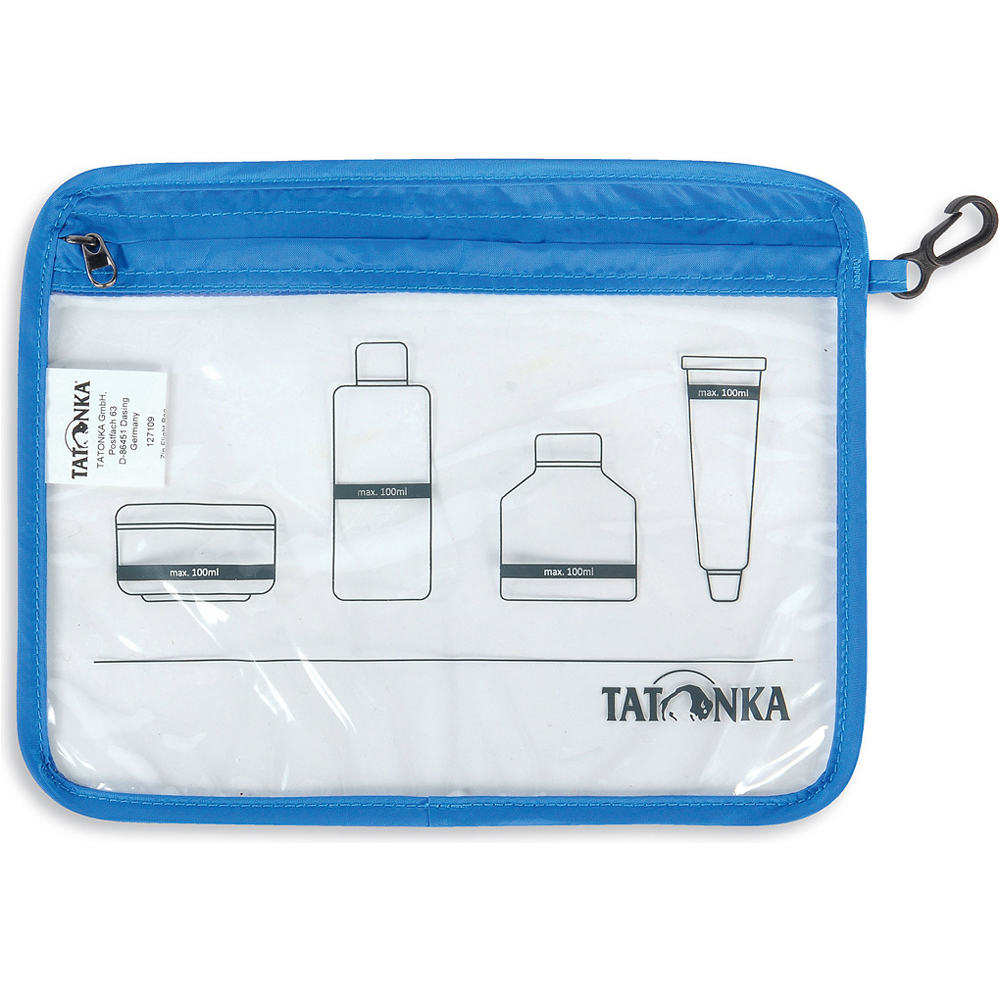 Tatonka bolsa estanca ZIP FLIGHT BAG A5 bolsa transparente vista frontal