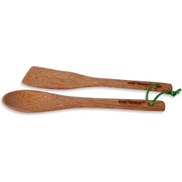 Tatonka cubiertos montaña COOKING SPOON SET cuchara+esptula mader vista frontal