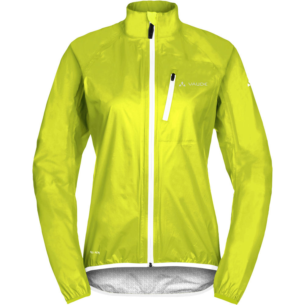 Vaude chaqueta impermeable ciclismo mujer Womens Drop Jacket III vista frontal