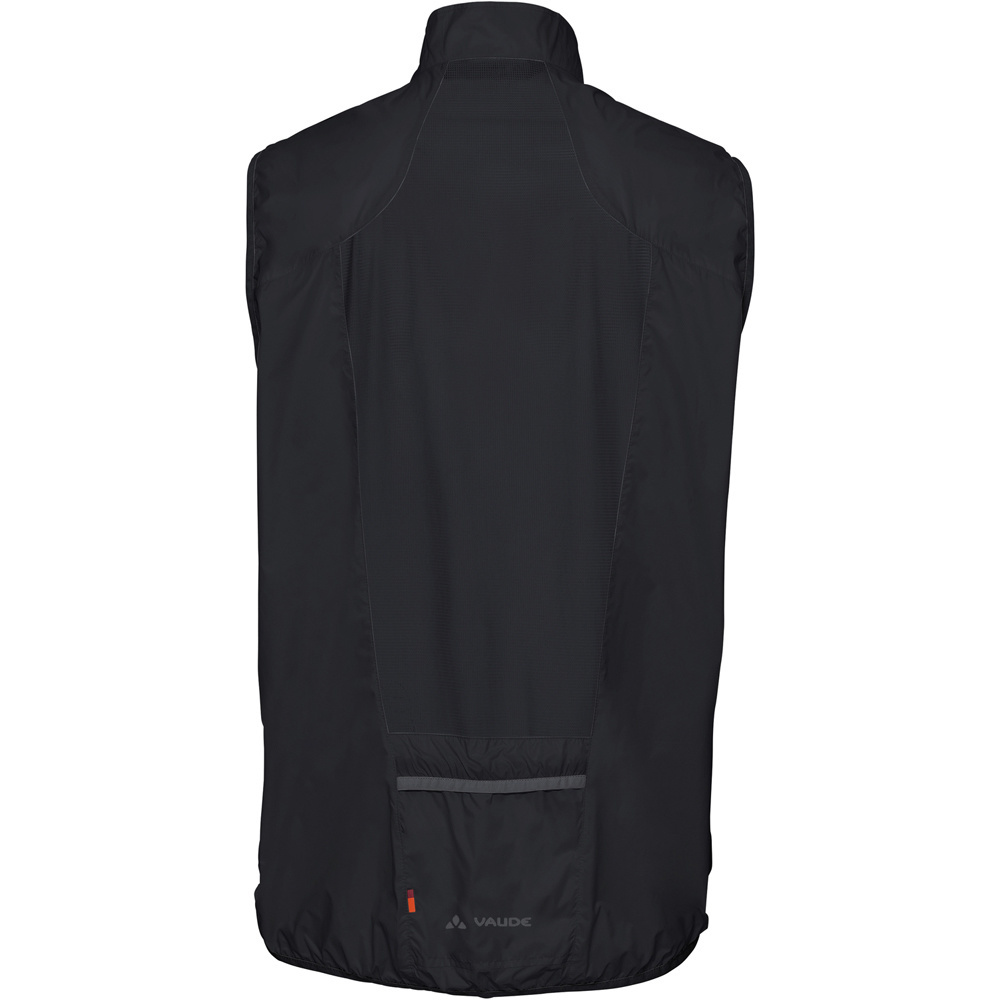 Vaude chaleco ciclismo cortavientos Mens Air Vest III vista trasera