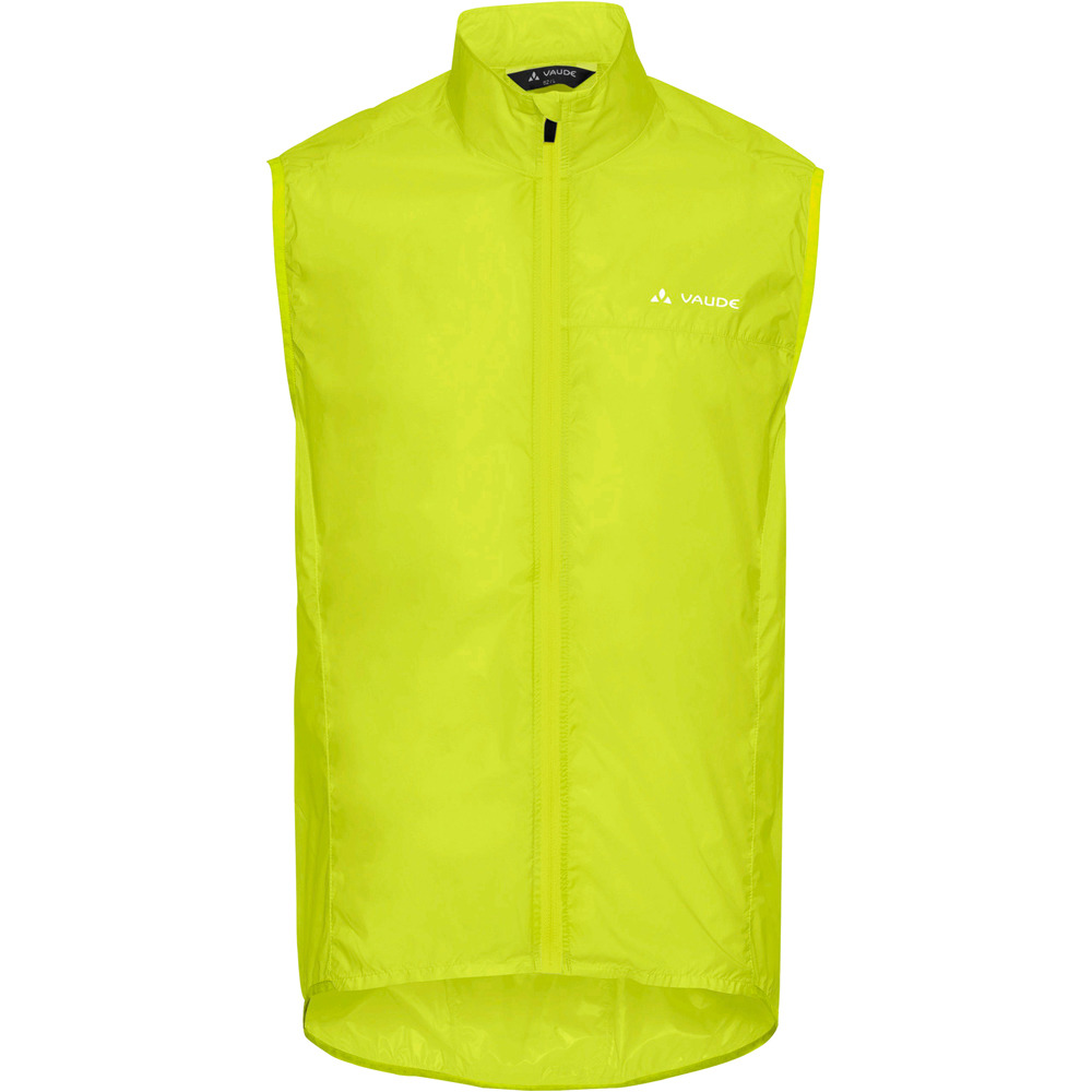 Vaude chaleco ciclismo cortavientos Mens Air Vest III vista frontal