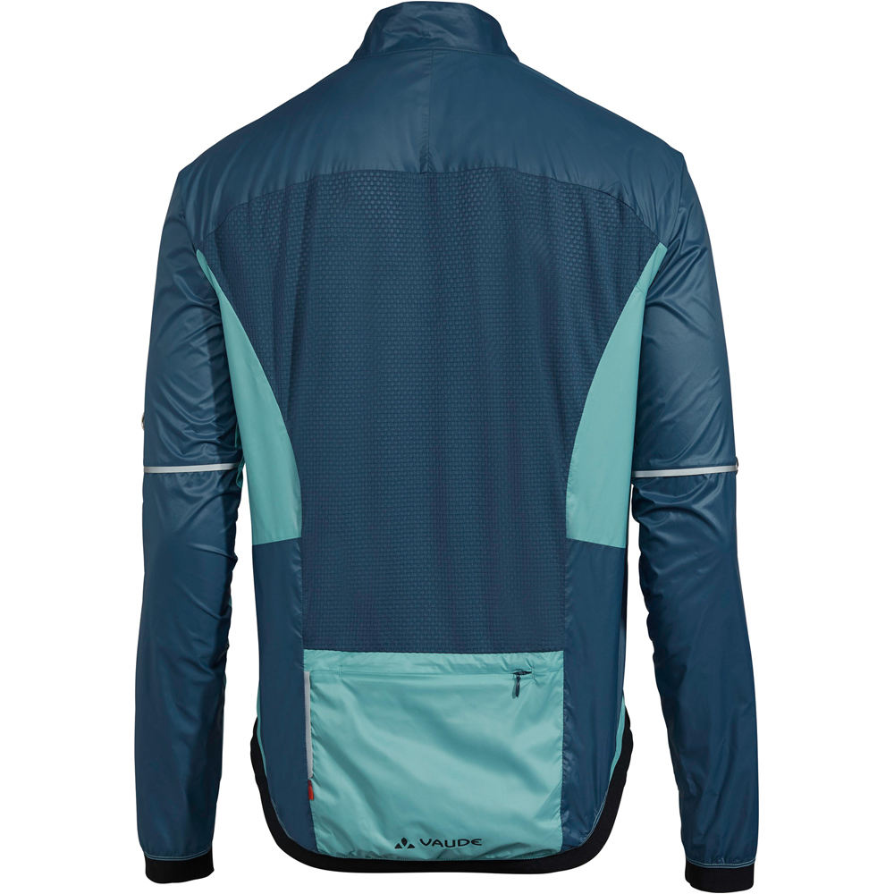 Vaude cortavientos ciclismo hombre Mens Air Pro Jacket vista trasera