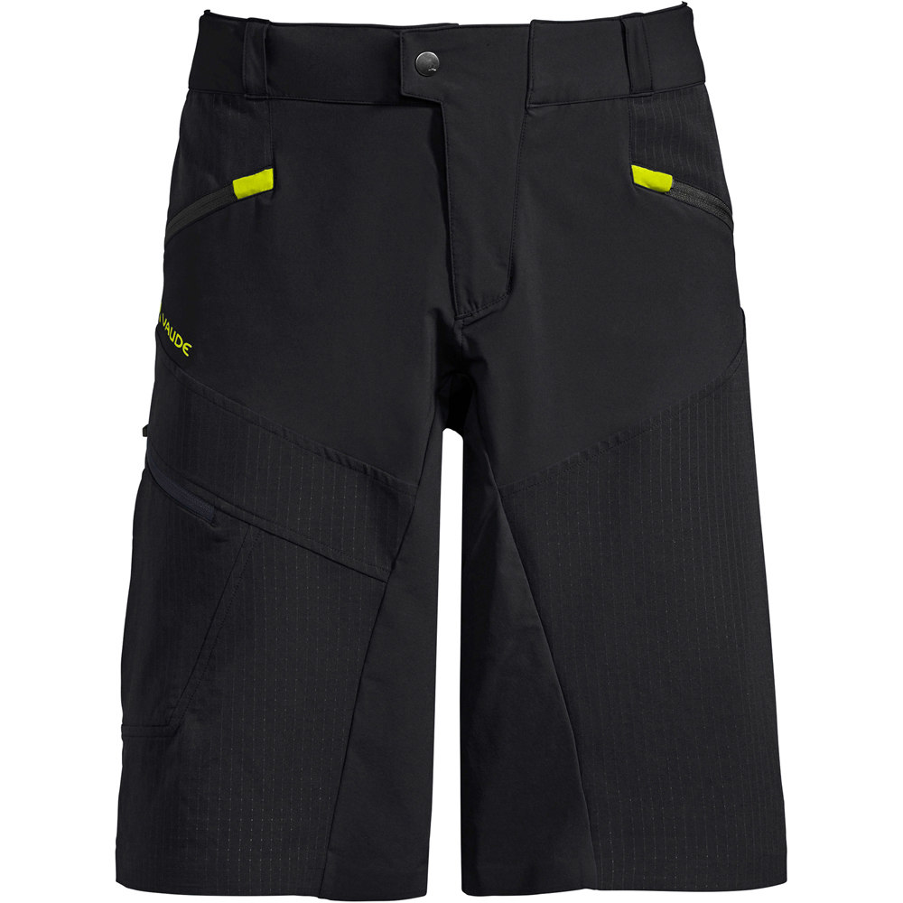 Vaude pantalón largo ciclismo hombre Mens Virt Shorts vista frontal