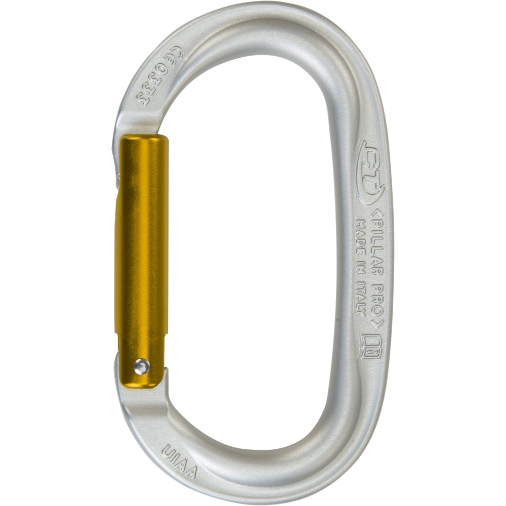 Pillar pro mosquetón escalada Gris (UNICA)