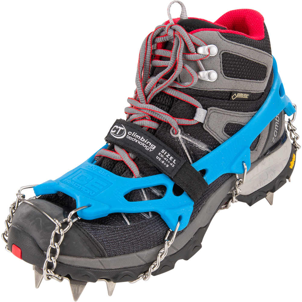 Climbing ice traction plus crampones