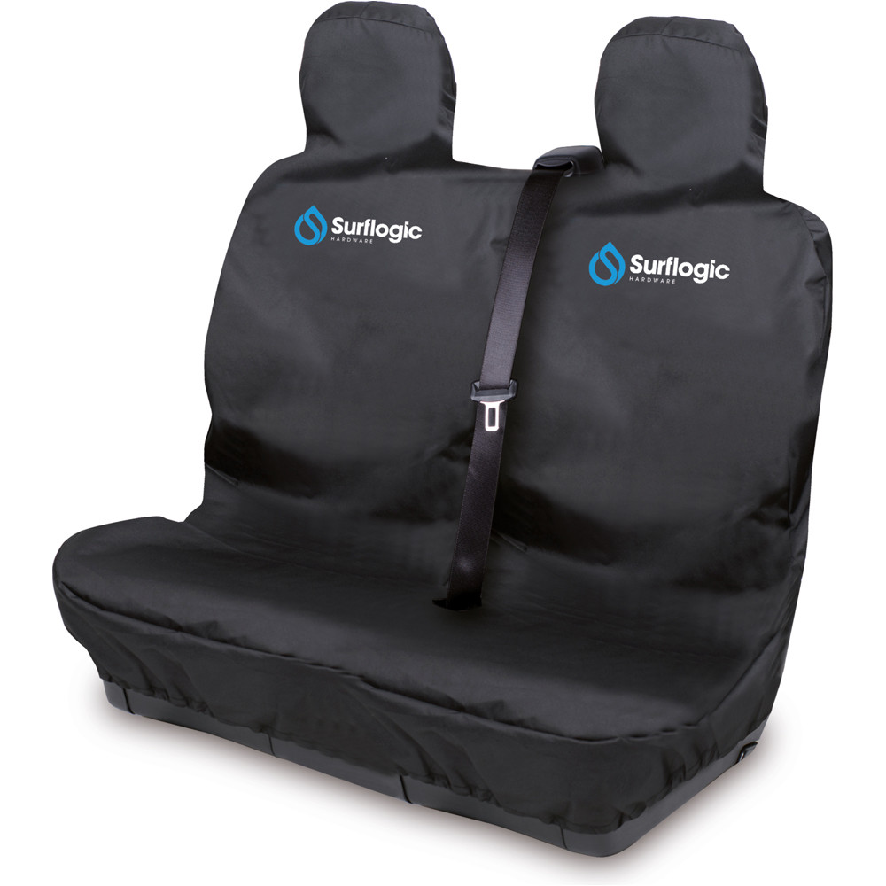 Waterproof car seat cover double varios surf Negro (UNICA)