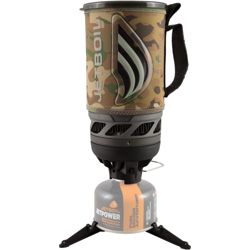 Jetboil hornillo montaña Flash Camo vista frontal