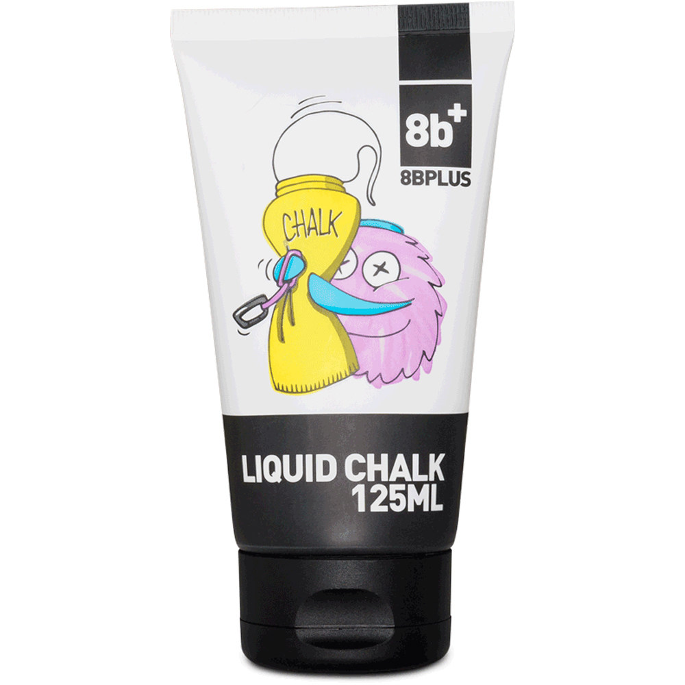 8b Plus magnesio escalada 125ML LIQUID CHALK vista frontal