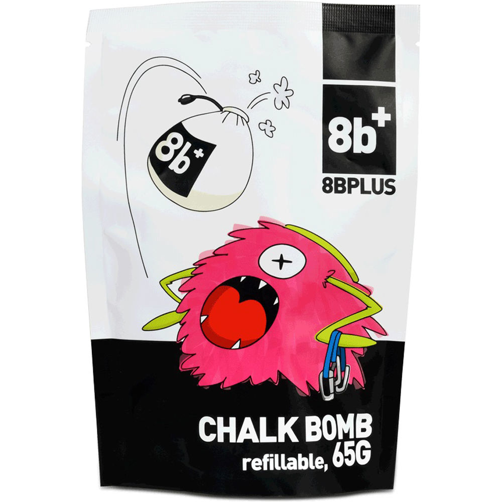 8b Plus magnesio escalada CHALK BOMB 65G vista frontal