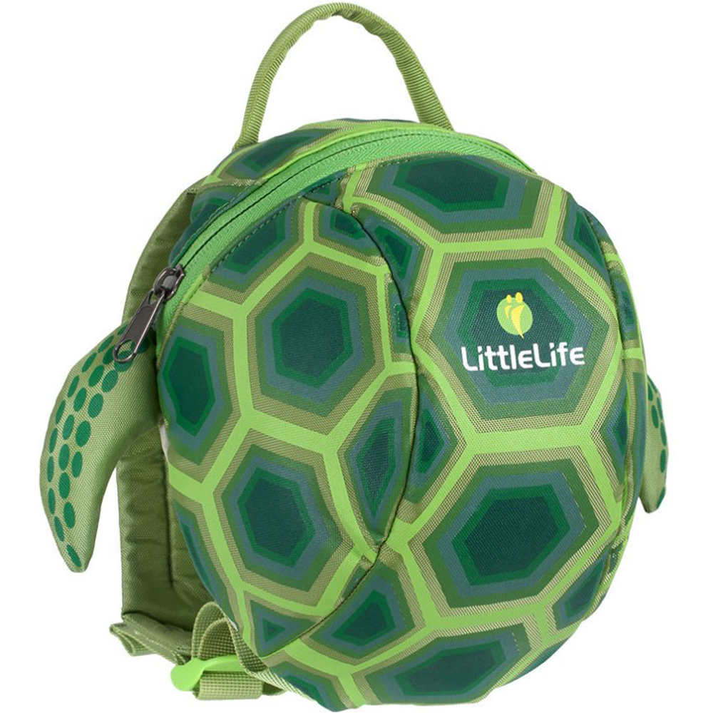 Littelife mochila deporte niño Toddler Backpack - Turtle vista frontal