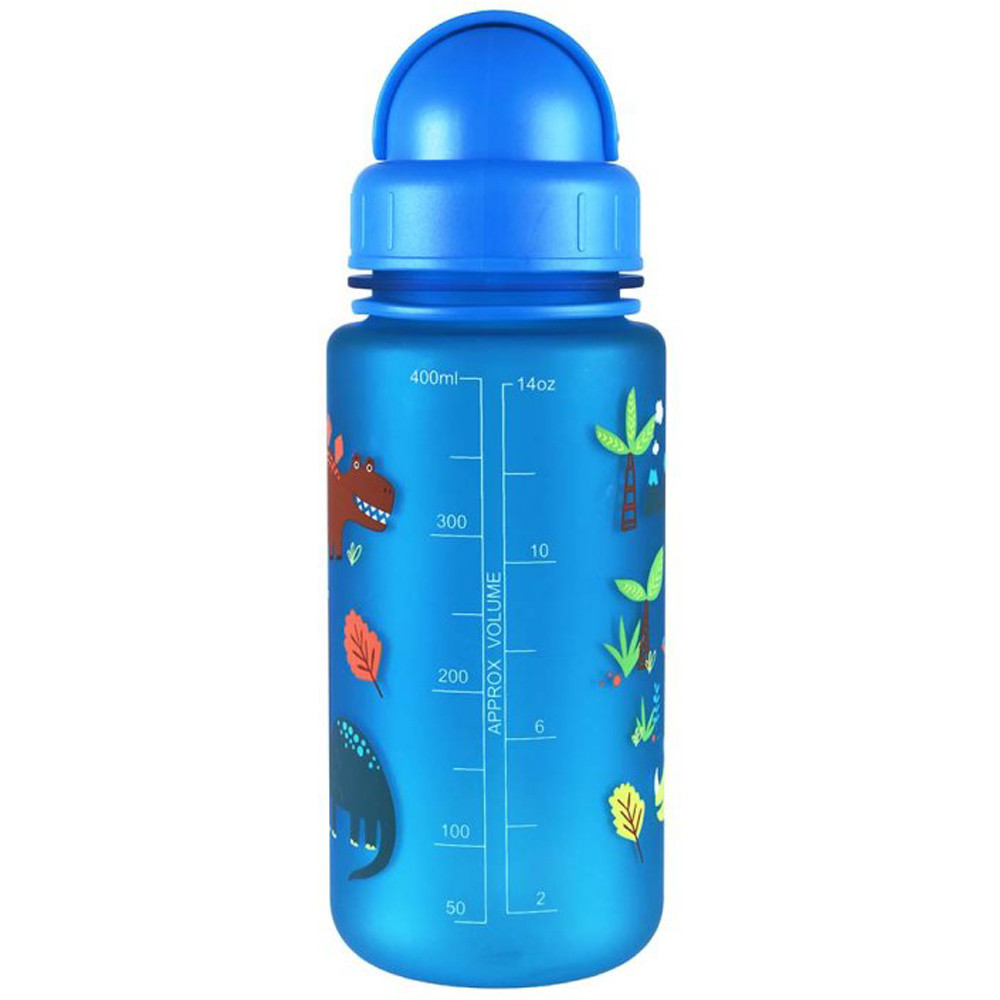 Littelife cantimplora Water Bottle - Dinosaurs, 400ml 01