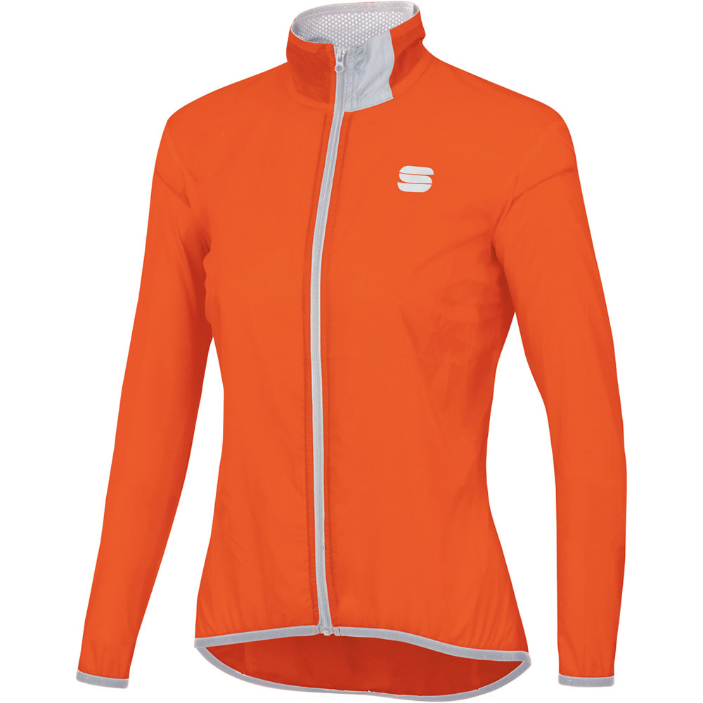 Hot pack easylight chaqueta impermeable ciclismo mujer Naranja (XL)