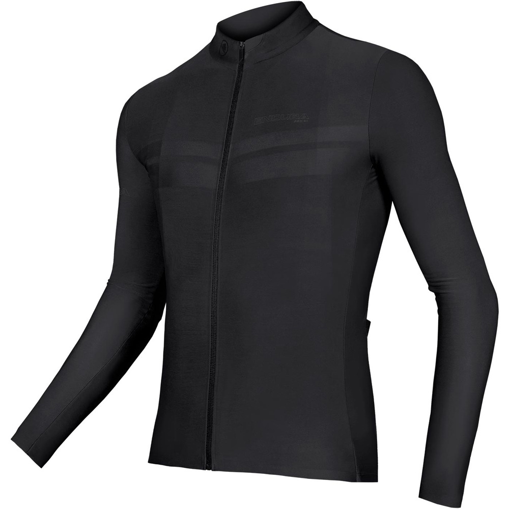 Pro sl ii maillot manga larga hombre Negro (XS)