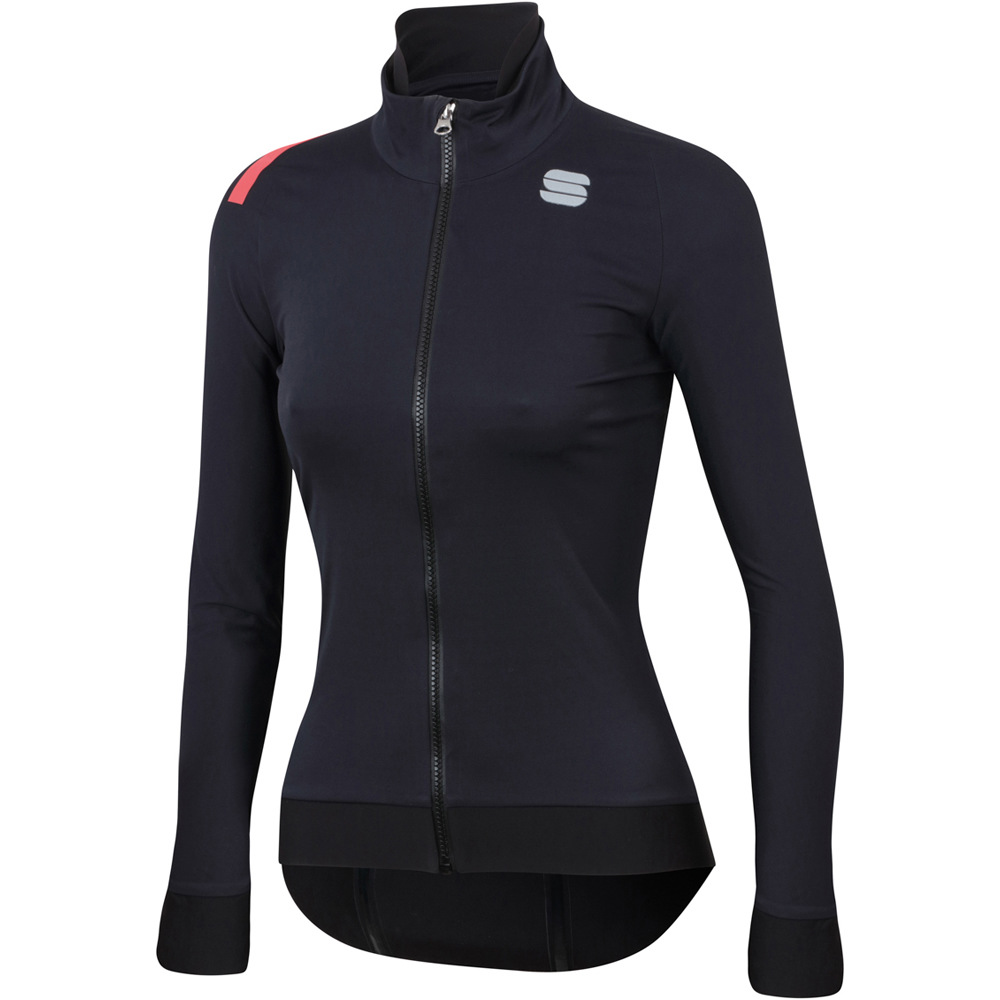 Fiandre pro cortavientos ciclismo mujer Negro (M)